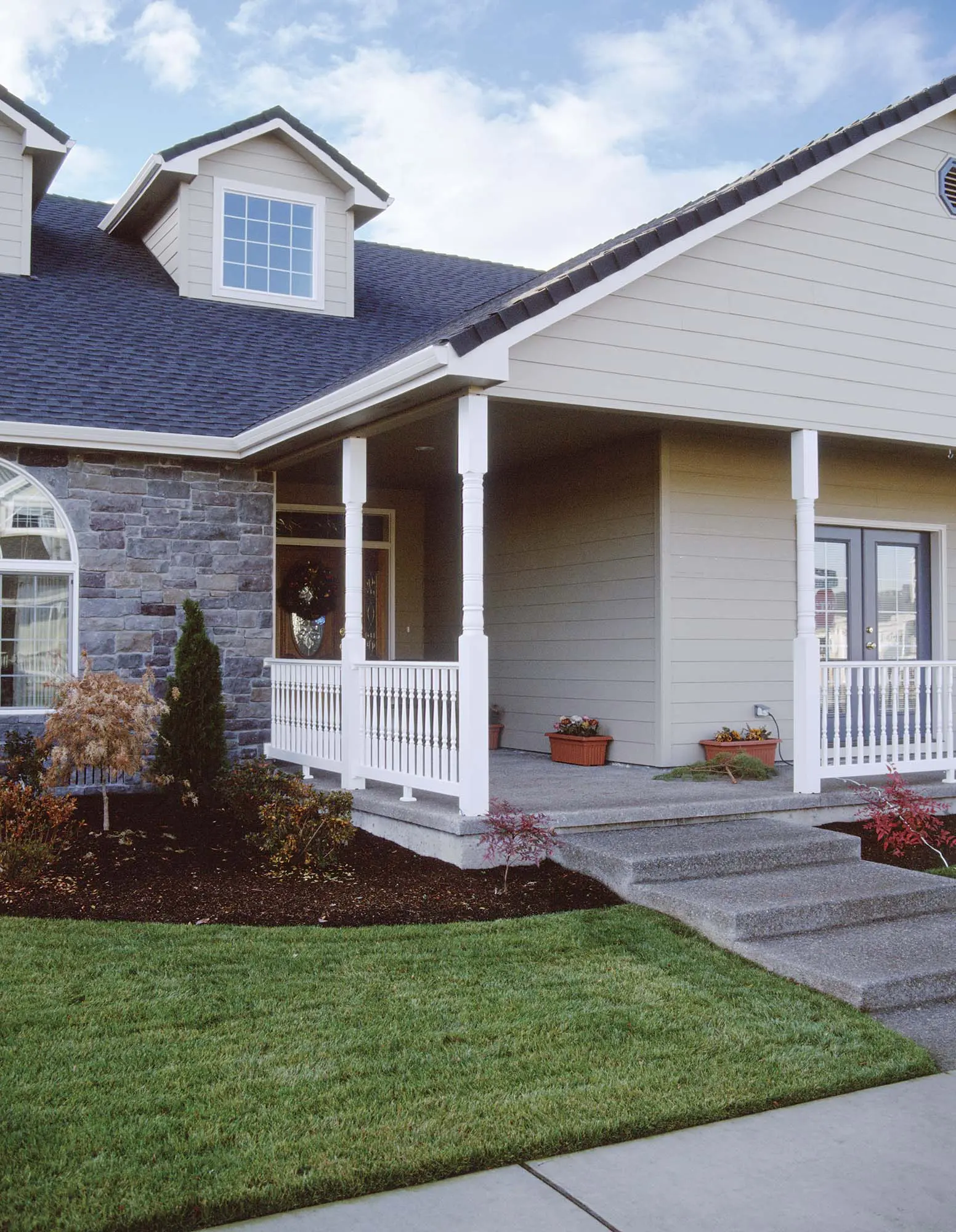 Columns are not only functional. They add curb appeal.